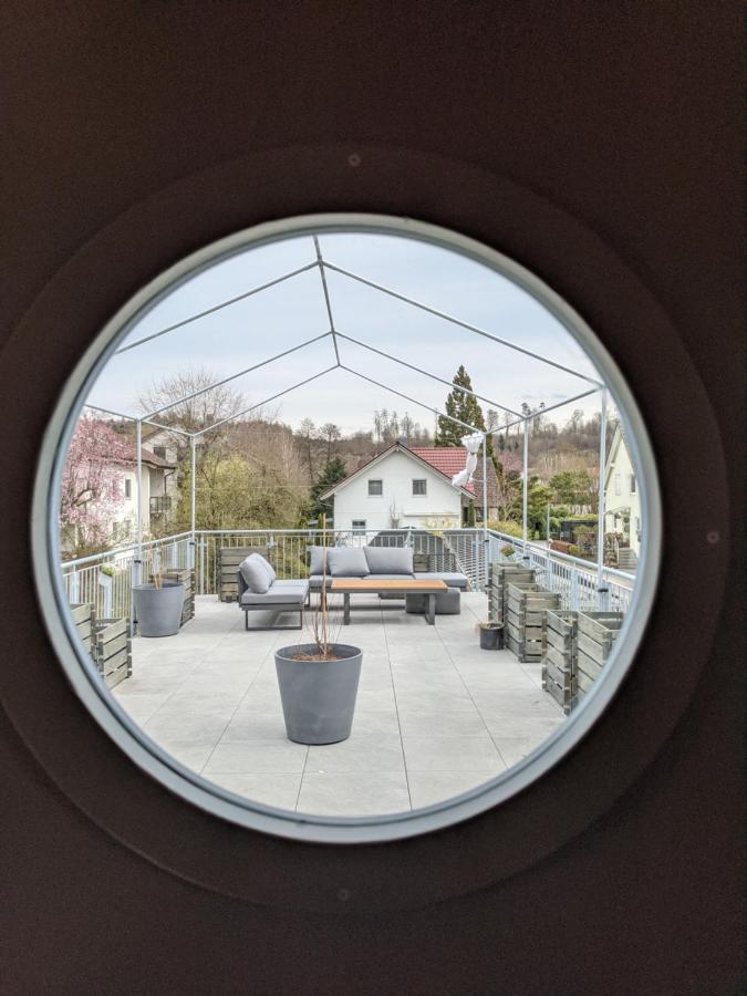 Haus Zur Aach Tinyhouse Villa Uhldingen-Mühlhofen Dış mekan fotoğraf
